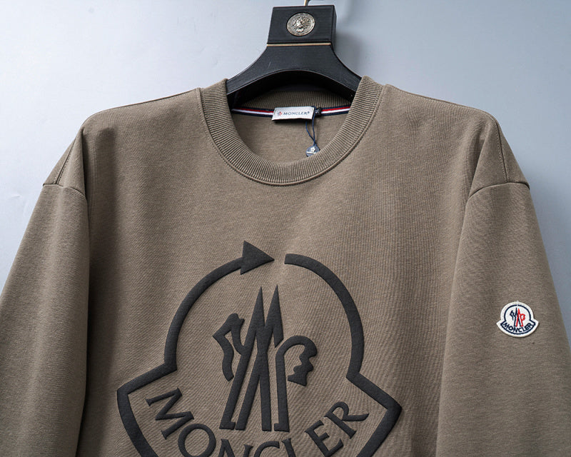 MOC037  New men's autumn and winter double-sided cotton new pullover hoodie clothing