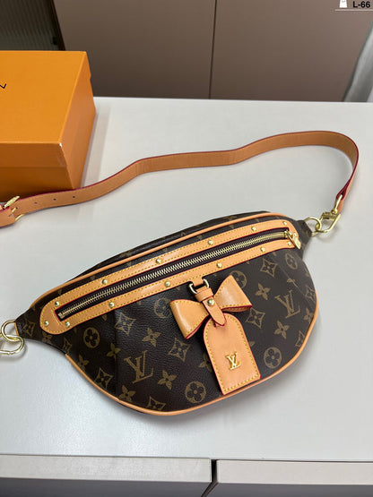 MLP5 Leather Bag 31-18CM Shoulder bags With box