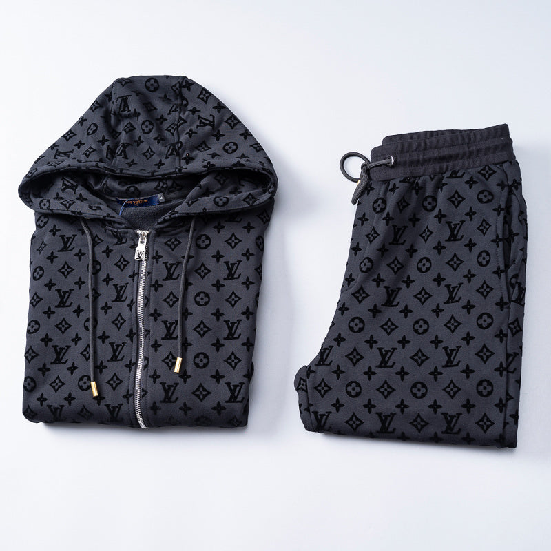 LVC023 New Fashion Set Coat+Pants Clothing