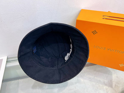 LVH01 New fisherman hat, can be worn on both sides Hats