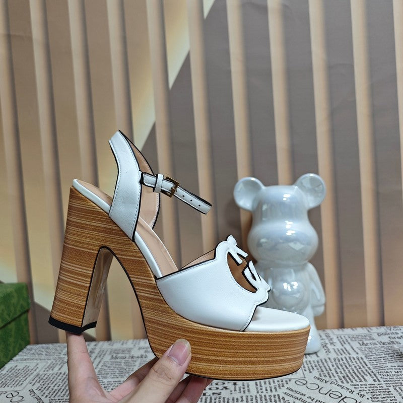 JHGS13 Slipper 12CM Heel Size 35-42 Shoes with box