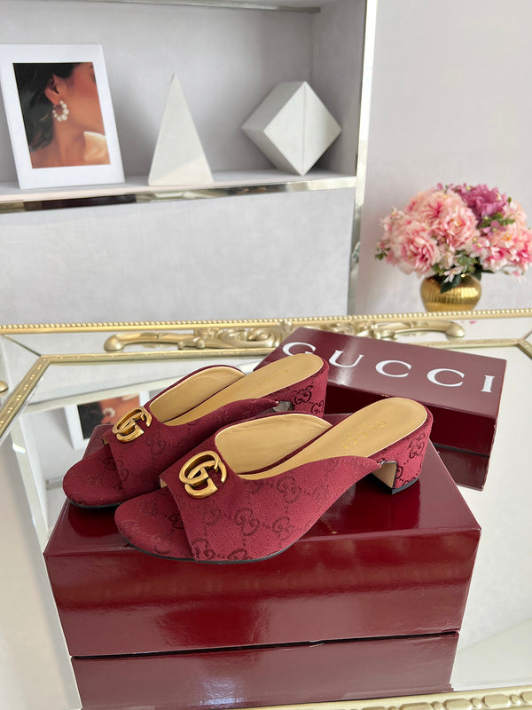 GGS7 Slippers Women 3.5CM shoes 35-41 With box