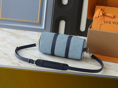 LLP198 Leather Bag 25-15-11CM Shoulder bags