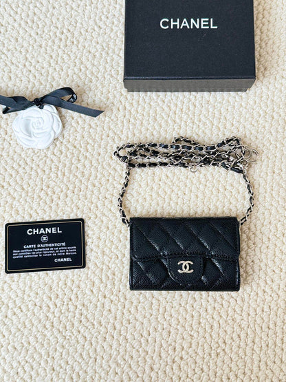 LCP02 Wallet Bag 13.1-7.5-2.1CM Leather bags with box