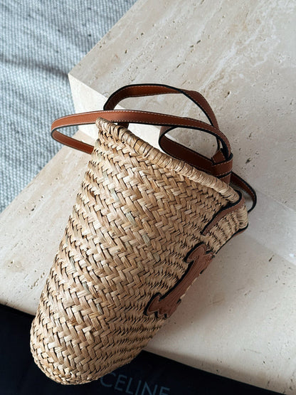 ACP0 Leather bag 26(42)-22CM straw Bags