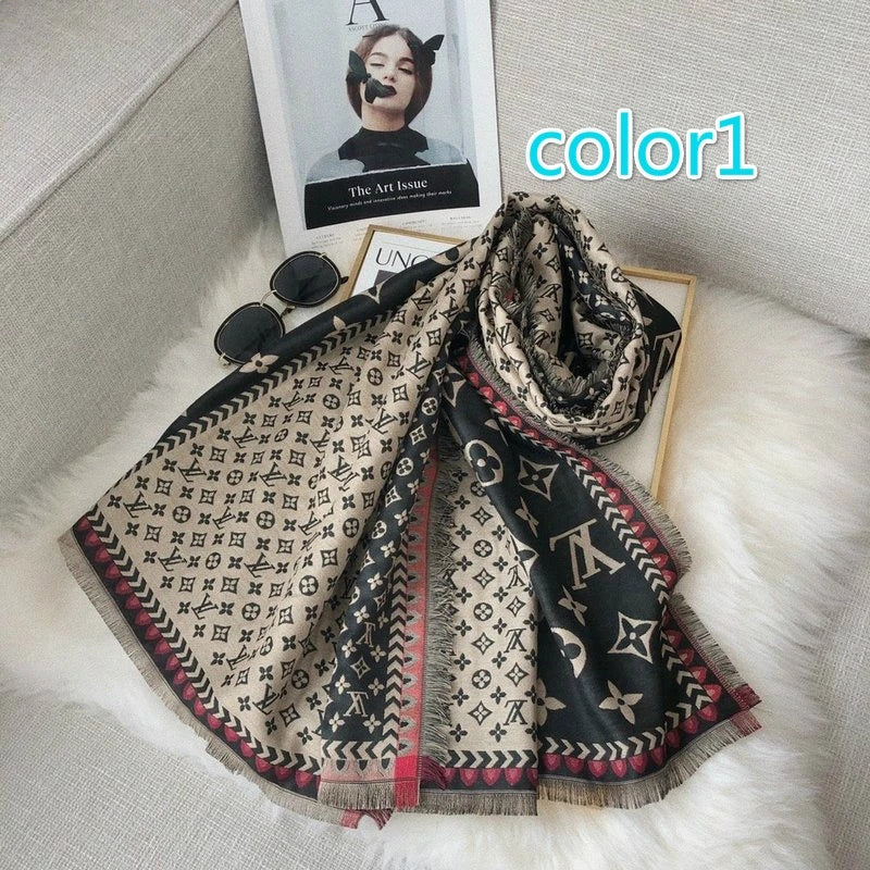 LSC81 Cashmere blend 65-180CM Scarf Can choose packing