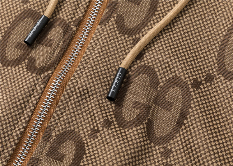 GUC0100  New men's spring and autumn thin style outerwear+long pants pure cotton casual suit clothing