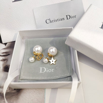 DE100 Fashion high quality alloy imitation pearl earrings  Jewelry