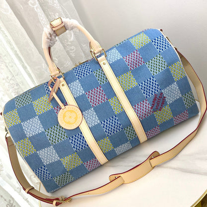 LLP193 Leather Bag 50-29-23CM Travel for women and men  Bags