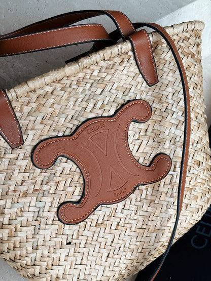 ACP0 Leather bag 26(42)-22CM straw Bags