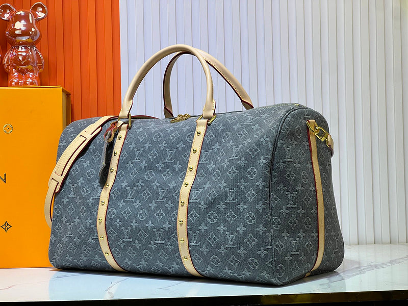 LLP187 Leather Bag 50-29-22CM Travel   for women and men Bags