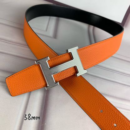 HBL3 Real leather 3.8CM 95-125CM Belt with all packing