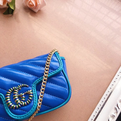 GGP2 Fashion  high quality women shoulder bags leather bag 16.5X10X5cm