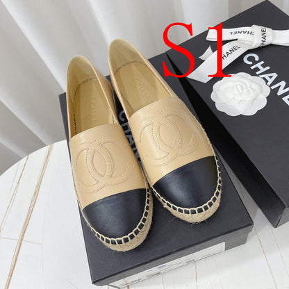 MCS08 Leather Women 35-41 shoes With Box