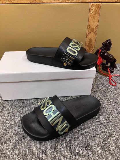 YMS1 shoes man and women slippers with all packaging
