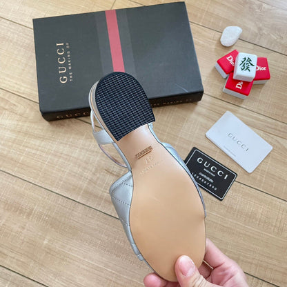 MJGS52 Slippers 6.5CM Women shoes 35-40 With box