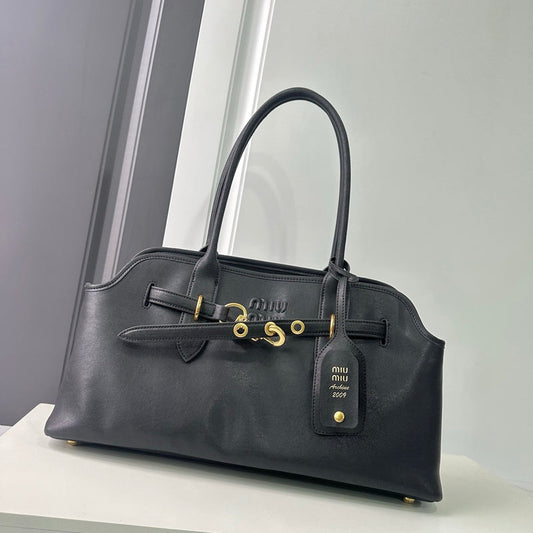 LMP12 Leather Bag 44-22.5-14.5CM Handbag