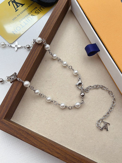 X675   Men's Titanium Steel Necklace Bracelet Set Jewelry