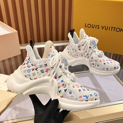 OLS38 Leather Women 5.5CM Shoes 35-41 with box