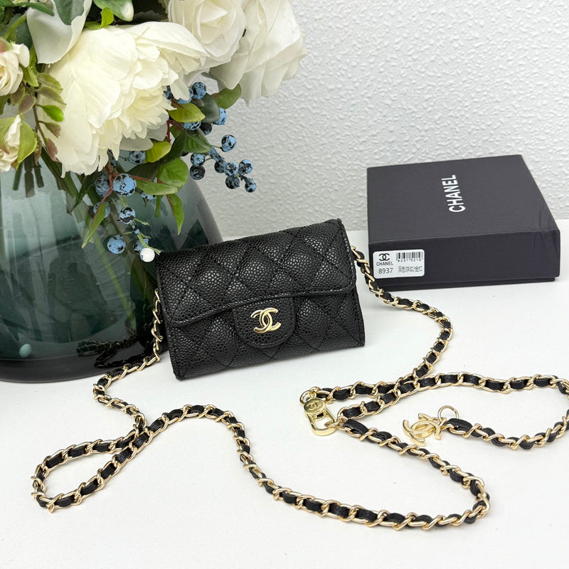 LCP04 Wallet Bag 13.1-7.5-2.1CM Leather bags with box