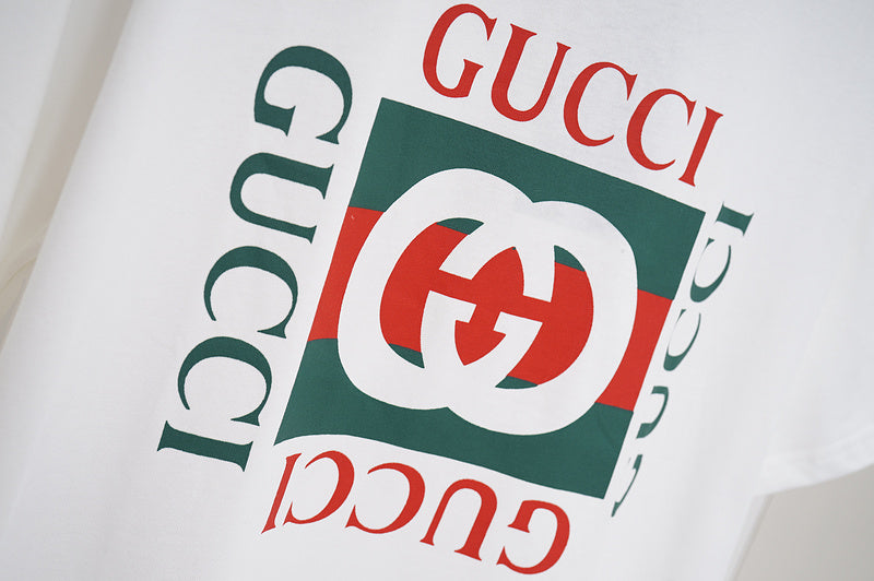 GUC009 Men's and women's summer short-sleeved T-shirt clothes