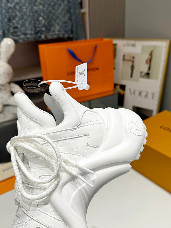 OLS6 Leather Women 5CM Shoes 35-42 with box