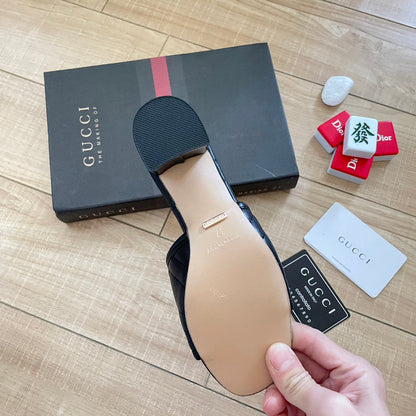 MJGS60 Slippers 6.5CM Women shoes 35-40 With box