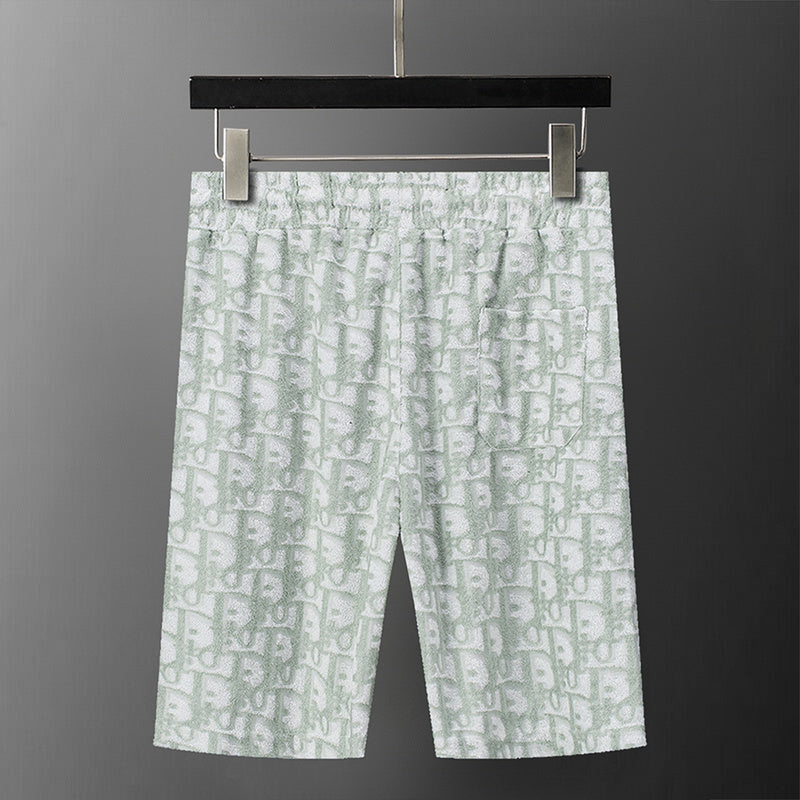 DIC119 New men's short sleeved polo top+shorts clothing