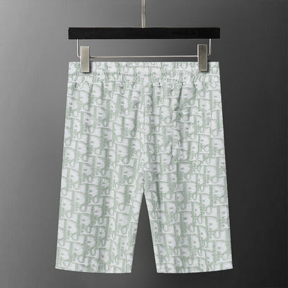 DIC119 New men's short sleeved polo top+shorts clothing