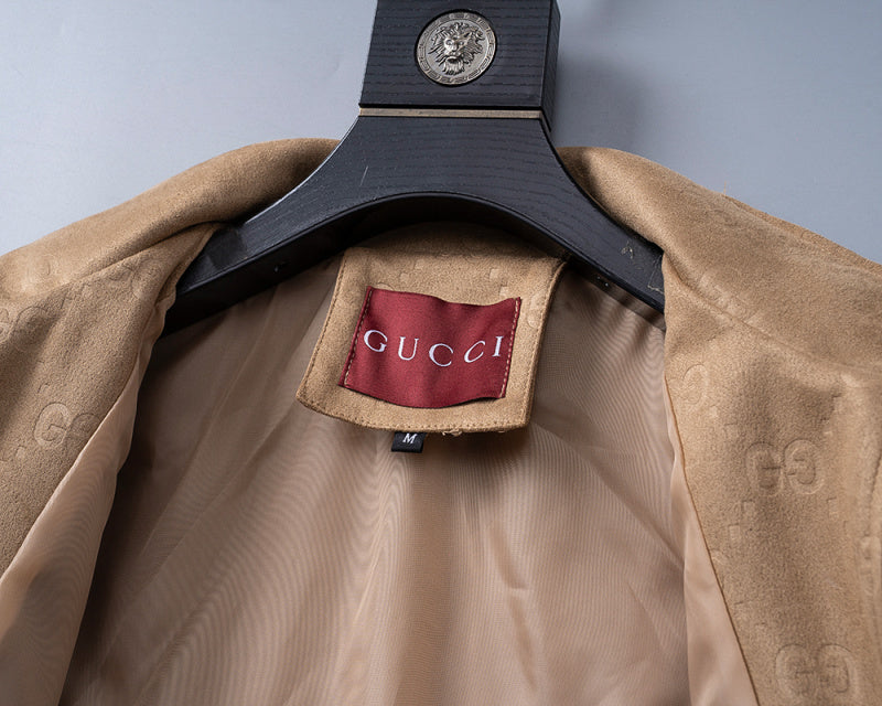 GUC099 New Spring and Autumn thin imitation deer skin velvet jacket long sleeved cardigan clothes