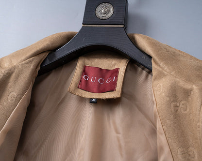 GUC099 New Spring and Autumn thin imitation deer skin velvet jacket long sleeved cardigan clothes