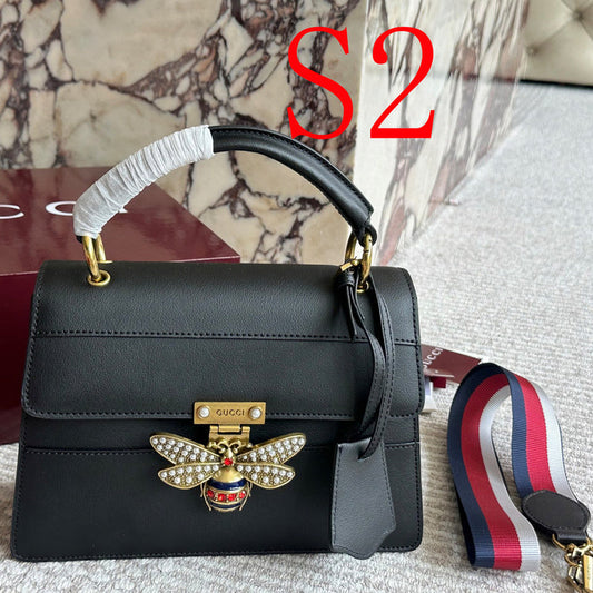 AGP5 Shoulder Bag 25-17CM Leather Bags With box