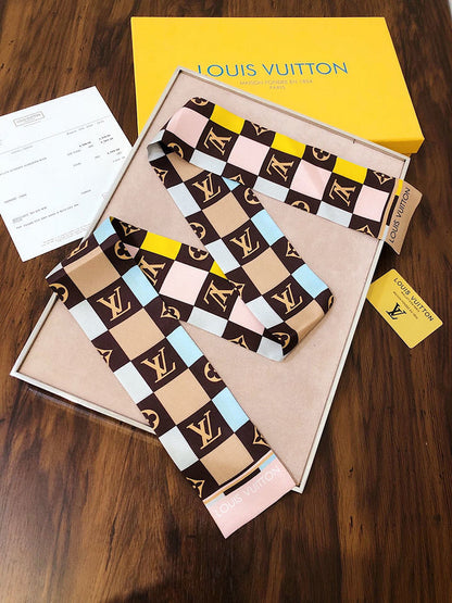 XLC7 Silk satin 8-120CM scarf