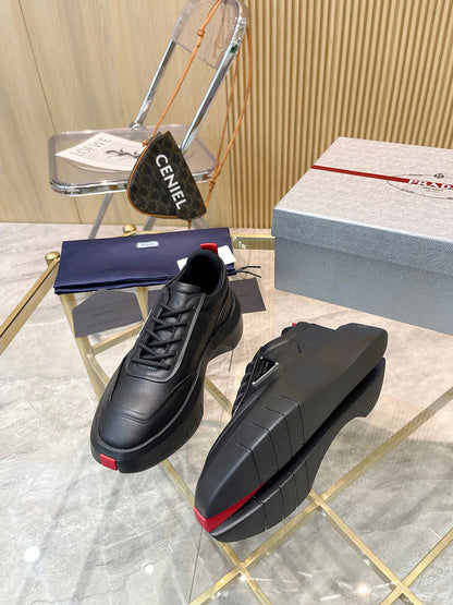 OPS4 Leather Shoes Women35-41 man40-45 with box