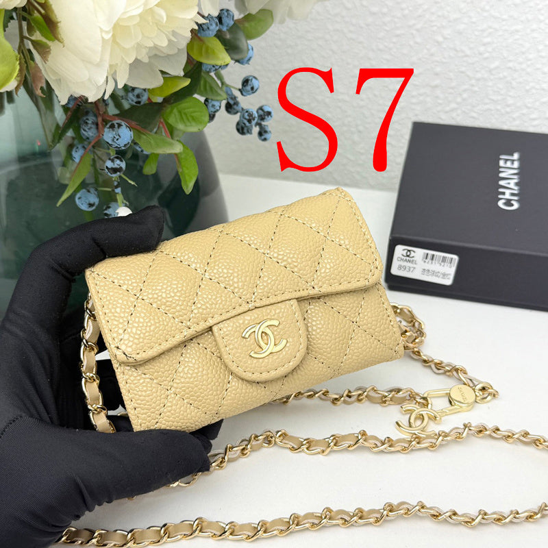 LCP04 Wallet Bag 13.1-7.5-2.1CM Leather bags with box