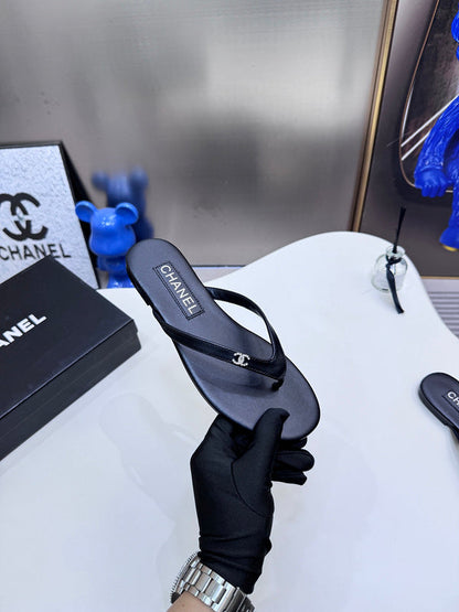 MBCS4 Leather Slippers Size 35-42 Shoes with Box