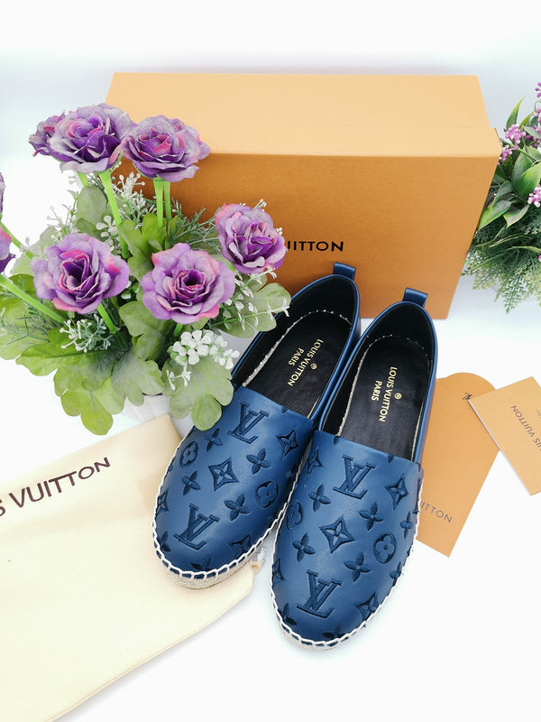 OLS35 Leather Women Shoes 35-42 Fisherman's shoes With box