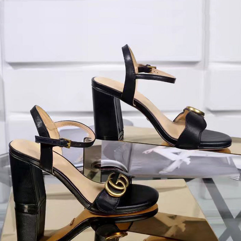 GGS8 Slippers Women 8CM shoes 35-42 With box