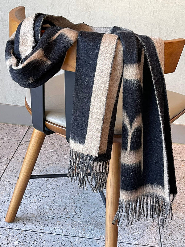 BSC12 cashmere blend 32-180CM Scarf