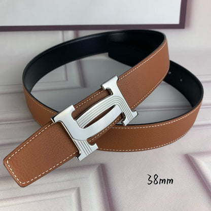 HBL5 Real leather 3.8CM 95-125CM Belt with all packing