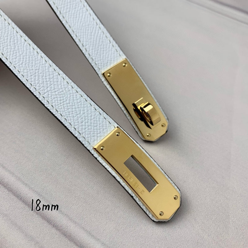 HBL7 Real leather 1.8CM 95-110CM Belt with all packing