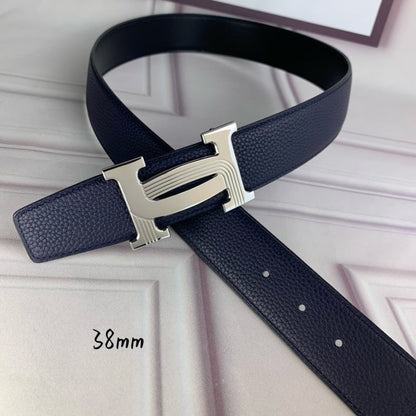 HBL5 Real leather 3.8CM 95-125CM Belt with all packing