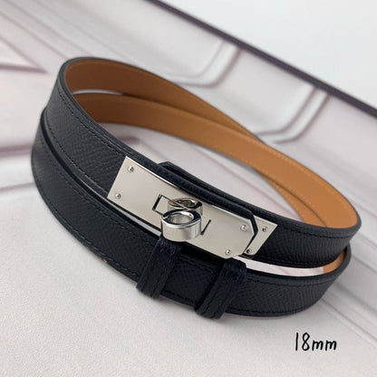 HBL7 Real leather 1.8CM 95-110CM Belt with all packing