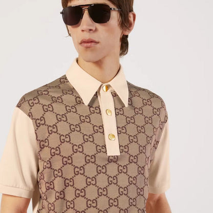 GUC075 New high-quality summer short sleeved polo top Clothing