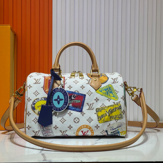 LLP171 Leather Bag 30-21-17CM Travel Bags