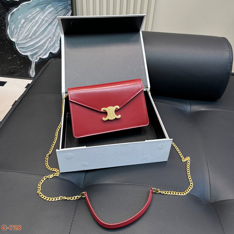 ACP03 Leather Bag 19-13CM Shoulder bags with box