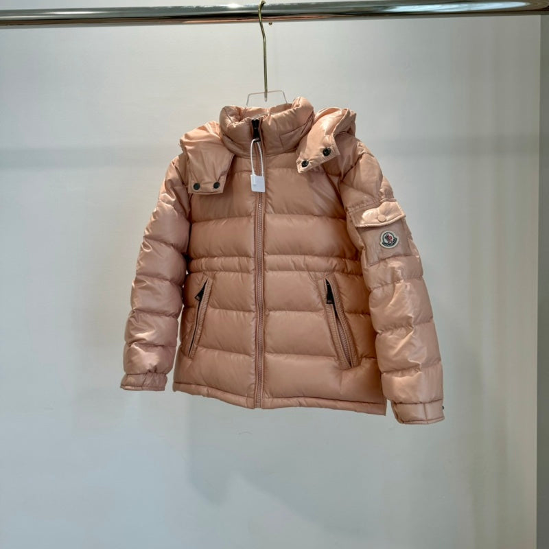 043021 Male and female children's waist cinched Maya down kids jacket clothes