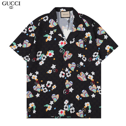 GUC01  2 New Fashion Summer Suit Short Sleeve Shirt Shorts