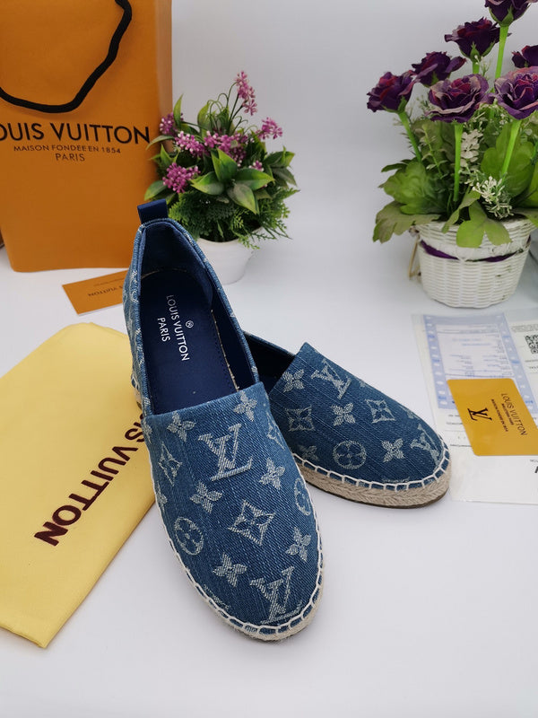 OLS34 Leather Women 35-42 Shoes Fisherman's shoes With box