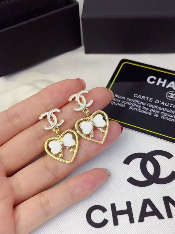 A1110  Women's new bow earrings jewelry